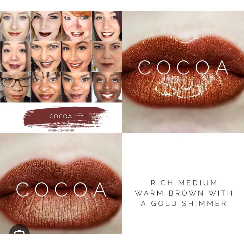 Lipsense Cocoa 18 Hour Lipcolor New